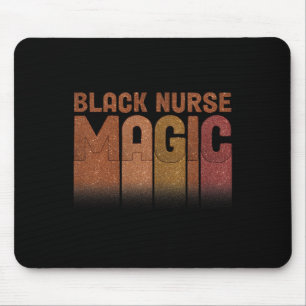 Nurse Life Melanin Queen Black Girl Magic History Mouse Pad