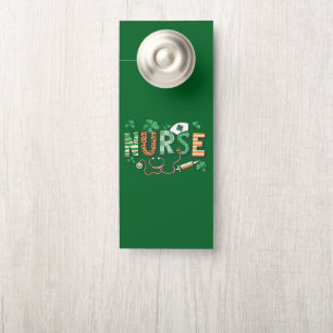 Nurse Life Nurse Day Gifts St Patricks Day  Door Hanger