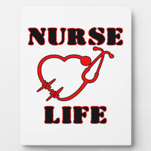 NURSE LIFE PLAQUE