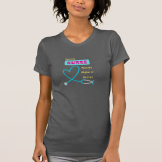 Nurse Life: Stethoscope Heartbeat Shirt