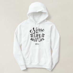Nurse Life Sweat - shirt à capuche de couleur clai