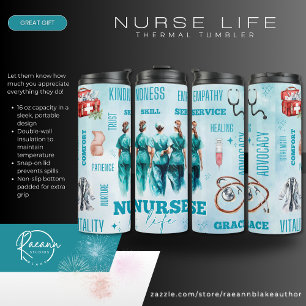 Nurse Life Thermal Tumbler