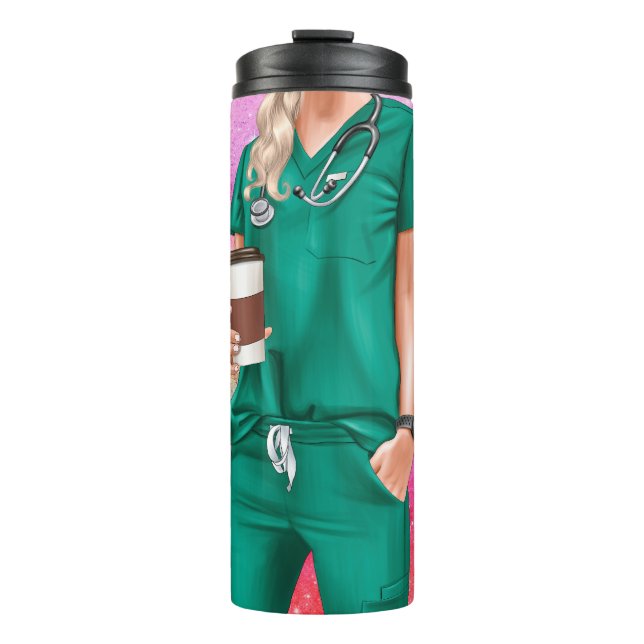 Nurse Life Thermal Tumbler (Front)