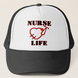 NURSE LIFE TRUCKER HAT