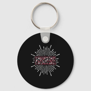 Nurse Life Valentines Day Stethoscope Er Icu Nicu  Keychain
