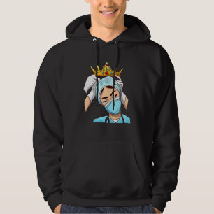 Nurse Lifesavers Princess Queen Respect Woman Nurs Hoodie