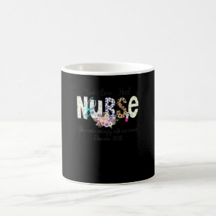 Nurse Live Love Heal Proverbs 3113   Nursing Women Coffee Mug
