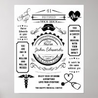 nurse long service leaving Retirement medical