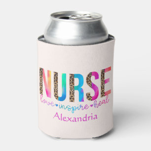 Nurse - Love, Inspire, Heal Can Cooler