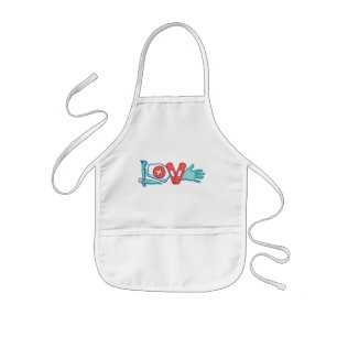 Nurse Love Life Kids Apron