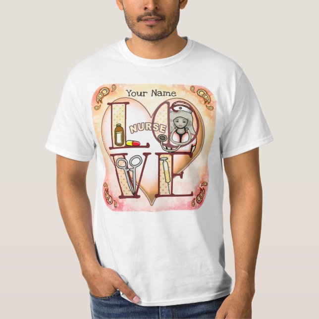 Nurse Love T-Shirt (Front)