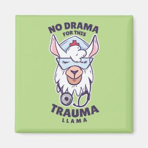 Nurse Loves Llama Magnet