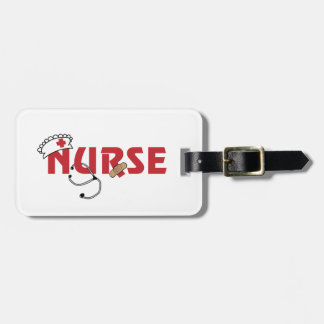 Nurse Luggage Tag