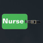 Nurse Luggage Tag<br><div class="desc">Nurse Luggage Tag</div>