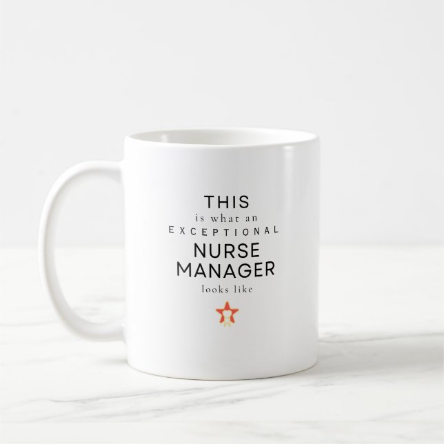Nurse Manager Coffee Mug (Left)