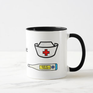 Nurse Medical Graphics Mug Personalize Name