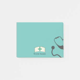 Nurse Medical Personalized Sticky Post-it Notes