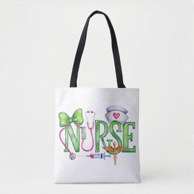 Nurse, Medical  Tote Bag (Front)