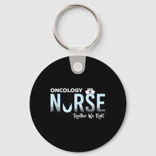 Nurse- Melanoma Cancer Awareness Supporter Ribbon Keychain