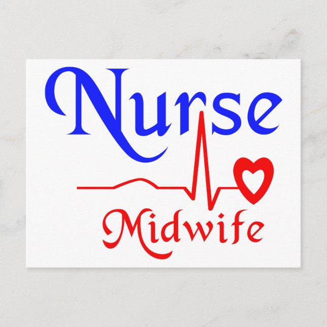 Nurse Midwife Postcard (Front)