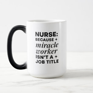 Nurse Miracle Worker mug