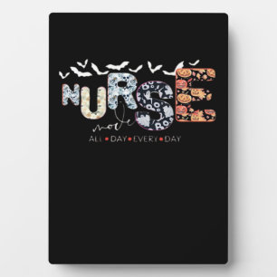 Nurse Mode All Day Every Day Halloween Design Clas Plaque