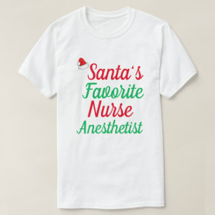 Nurse Mom Appreciation Christmas Present Festive T-Shirt