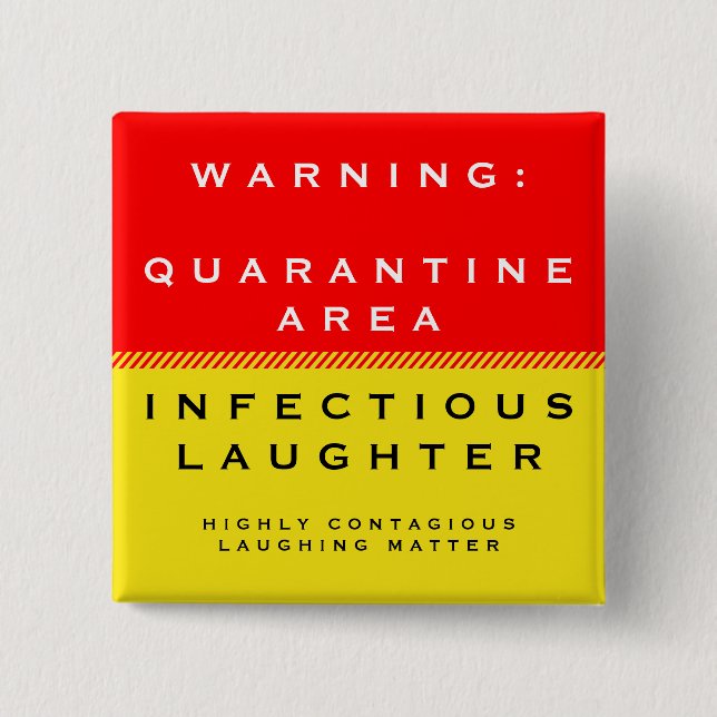Nurse Novelty Gift 2 Inch Square Button (Front)