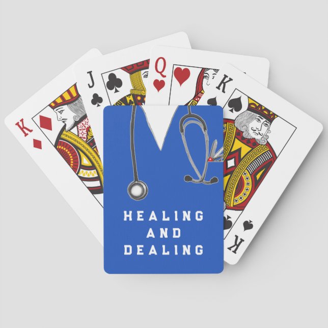 Nurse Novelty Gifts Playing Cards (Back)