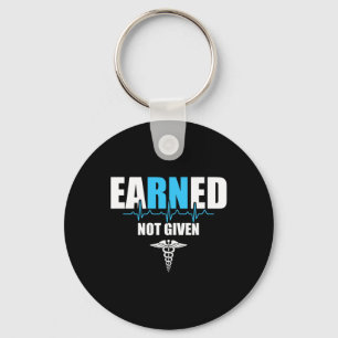 Nurse Nurse Practitioner Black Small Clic Fit Crew Keychain