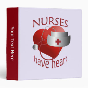 Nurse Nurses Have Heart Binder