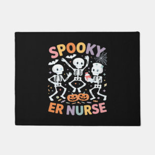 Nurse Nursing Cute Halloween Spooky Essential T-Sh Doormat