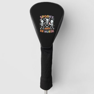 Nurse Nursing Cute Halloween Spooky Essential T-Sh Golf Head Cover