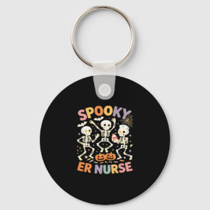 Nurse Nursing Cute Halloween Spooky Essential T-Sh Keychain