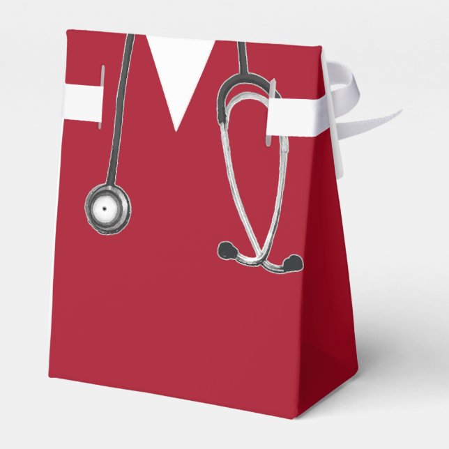 Nurse Nursing School Favor Box (Back Side)