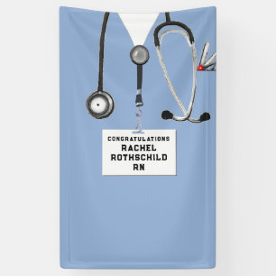 Nurse Nursing School Graduation Banner