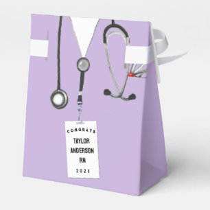 Nurse Nursing School Graduation Favour Box