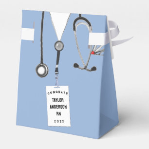 Nurse Nursing School Graduation Favour Box