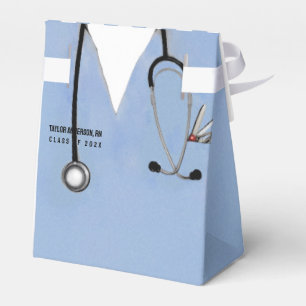 Nurse Nursing School Graduation Favour Box