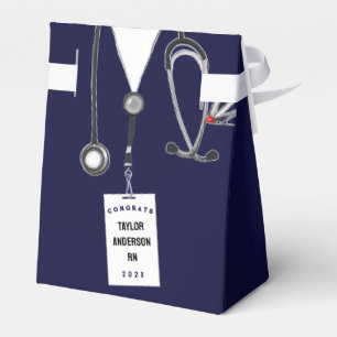 Nurse Nursing School Graduation Favour Box