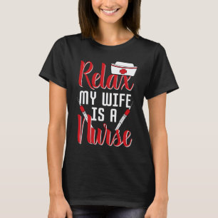 Nurse  Nursing Student Hospital Doctor Husband T-Shirt