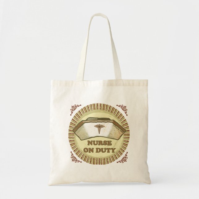 Nurse On Duty Tote Bag (Front)