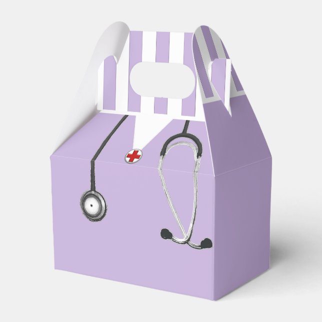 Nurse Party Favor Box (Front Side)