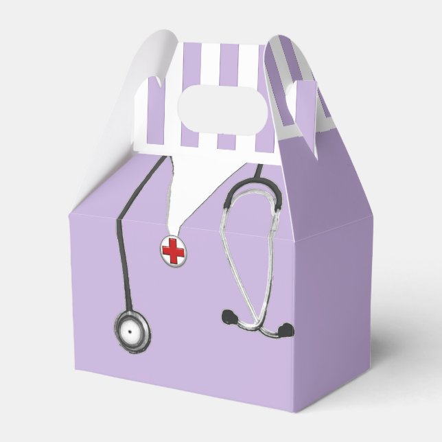 Nurse Party Favor Box (Front Side)
