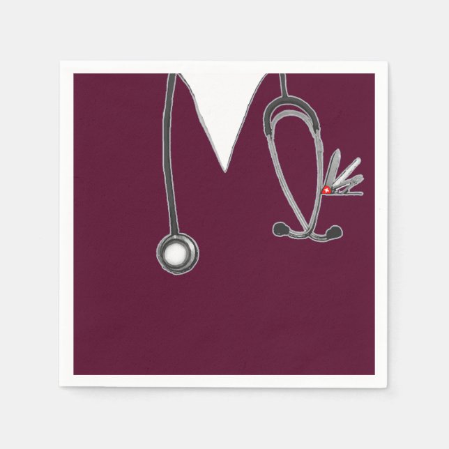 Nurse Party Napkin (Front)