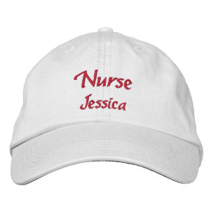Nurse Personalized Embroidered Hat