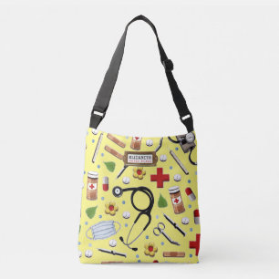 Nurse Personalized Gift Idea Crossbody Bag
