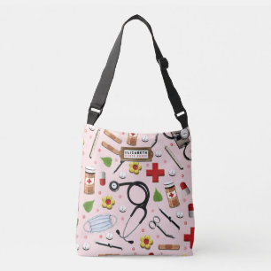 Nurse Personalized Gift Idea Crossbody Bag