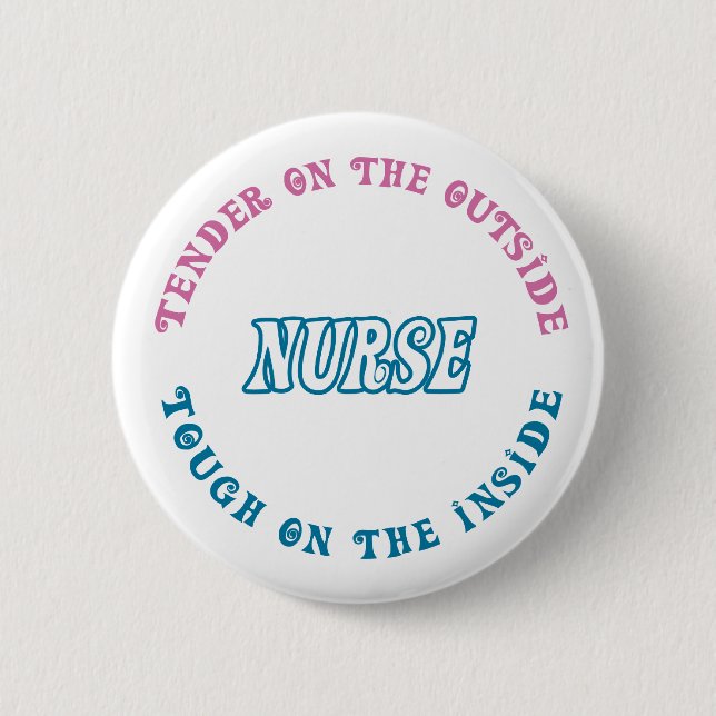 Nurse pin for Nurses Week or Nurse appreciation (Front)