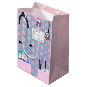 Nurse Pink Medium Gift Bag